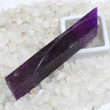 raw purple sapphire