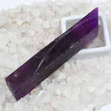CERTIFIED Purple Sapphire 117.10 Ct Natural Uncut Huge Raw Rough Loose Gemstone Uncut Shape Earth Mined Purple Sapphire Rough Rare Mines Found Rock Gemstone