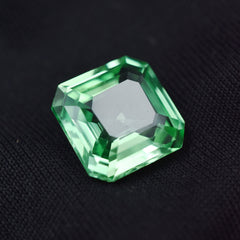 Beautiful Sapphire Natural 5.70 Carat Square Shape Bluish Green Sapphire Certified Loose Gemstone