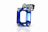 natural sapphire pendant