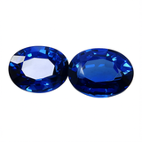 Flawless Blue Sapphire 21.65 Ct Natural Oval Shape CERTIFIED Loose Gemstone