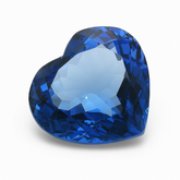 CERTIFIED Natural 10.30 Carat Heart Cut Sapphire Bracelets Blue Loose Gemstone