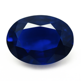 8.75 Ct Natural Ceylon Sapphire CERTIFIED Loose Gemstone Blue Oval Cut