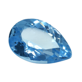 Natural Blue Sapphire 10.23 Carat Natural Flawless Ceylon Sapphire Certified Blue Pear Shape Loose Gemstone Most Genuine Blue Sapphire For Jewelry Making Gemstone Natural Blue Sapphire Gemstone - Free Delivery Free Gift