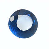 Blue Color Sapphire Gemstone 7.65 Ct Round Cut Teal Sapphire Natural Certified Loose Gemstone