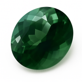 Natural Grandidierite CERTIFIED 14.50 Ct Bluish Green Oval Cut Loose Gemstone.
