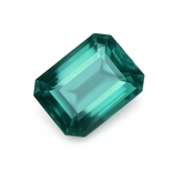 GRANDIDIERITE Bluish Green NATURAL Emerald Cut 11.80 Ct CERTIFIED Loose Gemstone