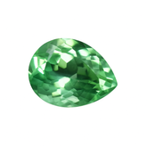 CERTIFIED Loose Gemstone 9.56 Ct Natural Bluish Green Montana Sapphire Pear Cut
