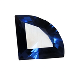 Natural Blue Sapphire 8 Carat Loose Gemstone Fancy Cut CERTIFIED Earring Size