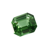 Bluish Green Emerald Shape 12.32 Carat Natural Grandidierite Gemstone CERTIFIED