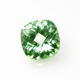 7.90 Ct Natural Grandidierite CERTIFIED Square Cushion Cut Bluish Green Gemstone
