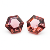 16.52 Ct Natural SAPPHIRE Padparadscha Fancy Shape CERTIFIED Loose Gemstone