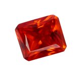 CERTIFIED Natural Emerald Cut 3.05 Carat Padparadscha Sapphire Loose Gemstone