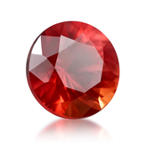 CERTIFIED By GIR 8.65 Ct Natural Padparadscha Sapphire Loose Gemstone Round Cut.