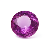 Flawless Pink Sapphire 7.85Ct CERTIFIED Loose Gemstone Natural Amazing Round Cut