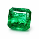Certified 7.65 Ct Natural Emerald Untreated Loose gems.