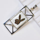 CERTIFIED Opal Natural 39.35 Ct White-Multi Color 925 Sterling Silver Pendant