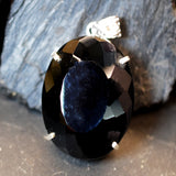 Lab Created Certified 195Ct Green Emerald 925 Sterling Silver Oval Gems Pendant