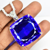 natural topaz pendant