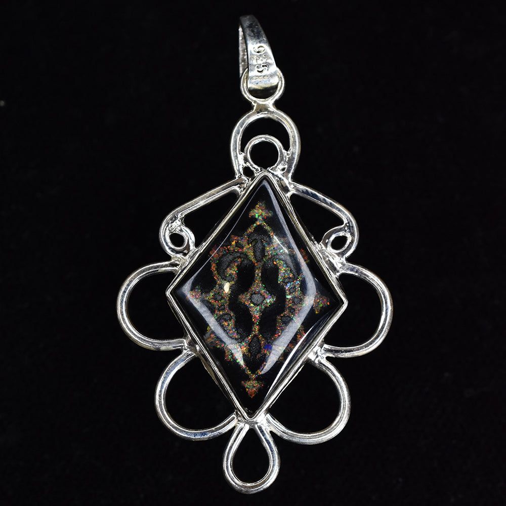 natural tourmaline pendant