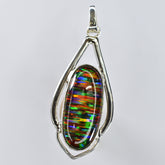 925 Sterling Silver Pendant CERTIFEID 32 Ct Natural Oval Gemstone Free Delivery