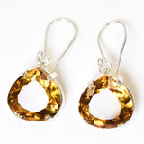 Stunning 70.9 Ct Natural Certified 7 Color Change Alexandrite Pear Earring Pair