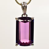 natural sapphire pendant