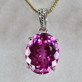natural tourmaline pendant
