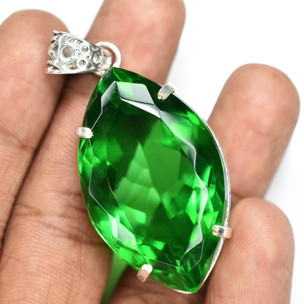 natural topaz pendant