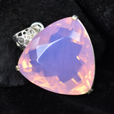 925 Sterling Silver 76.95 Ct CERTIFIED Opal Multicolor A Grade Gems Pendant