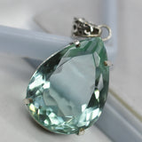 natural sapphire pendant