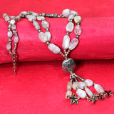 41 Gems Genuine 925 Sterling Silver Natural Moonstone Necklace 284 Ct Lab-Tested