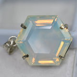 Multicolor 79.7 Ct CERTIFIED Opal Fancy 925 Sterling Silver Pendant Gift For Him