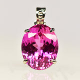 sapphire pendant for women