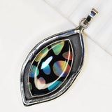 CERTIFIED 75.55 Ct Marquise Cut Opal Natural Sterling Silver Gems Pendant Gift