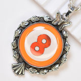 Natural 57.55 Ct CERTIFIED Retro Billiard Ball Vintage Round Pendant For Gift