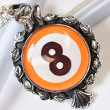 Natural 57.55 Ct CERTIFIED Retro Billiard Ball Vintage Round Pendant For Gift