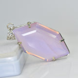 Fancy 107.35 Ct CERTIFIED Opal 925 Sterling Silver Multicolor Pendant For Him