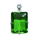natural peridot pendant