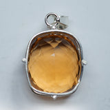 topaz pendant for women