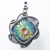 A+ Quality 38.50 Ct Natural CERTIFIED Opal Square Cushion Gems Pendant Gift