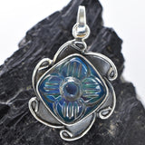 A+ Quality 38.50 Ct Natural CERTIFIED Opal Square Cushion Gems Pendant Gift