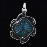 A+ Quality 38.50 Ct Natural CERTIFIED Opal Square Cushion Gems Pendant Gift