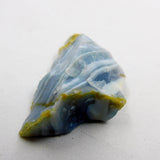 14.55 Carat Mini Cut Raw Rough Certified Natural Blue Opal Rough Loose Gemstone