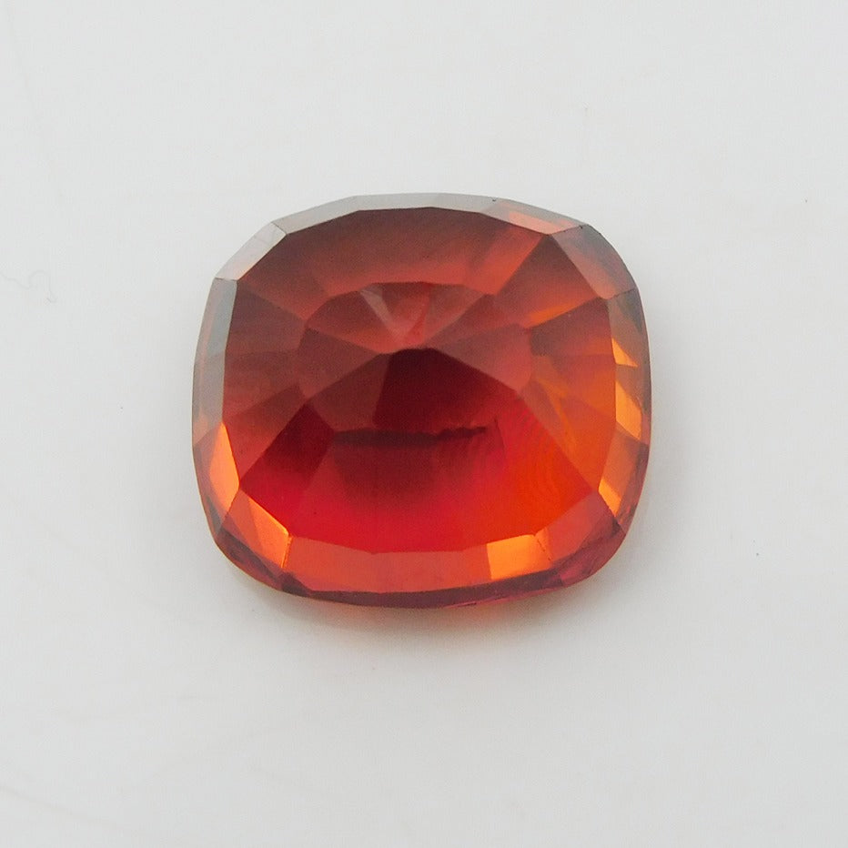 Best Certified !! 9.98 Ct Natural Orange Sapphire Cushion Cut Sapphire Loose Gemstone !! Free Delivery Free Gift !! Orange Sapphire Best Offer Ring Size Sapphire