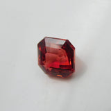 Certified loose orange sapphire, 7.52 carats, a gift for her or him.