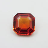 Natural Orange Sapphire 10.21 Ct Certified Square Shape Loose Stone – Gift for Her/Him