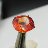 Certified 9.56 Ct Orange Sapphire Square Cushion Shape Loose Stone – Best Offer