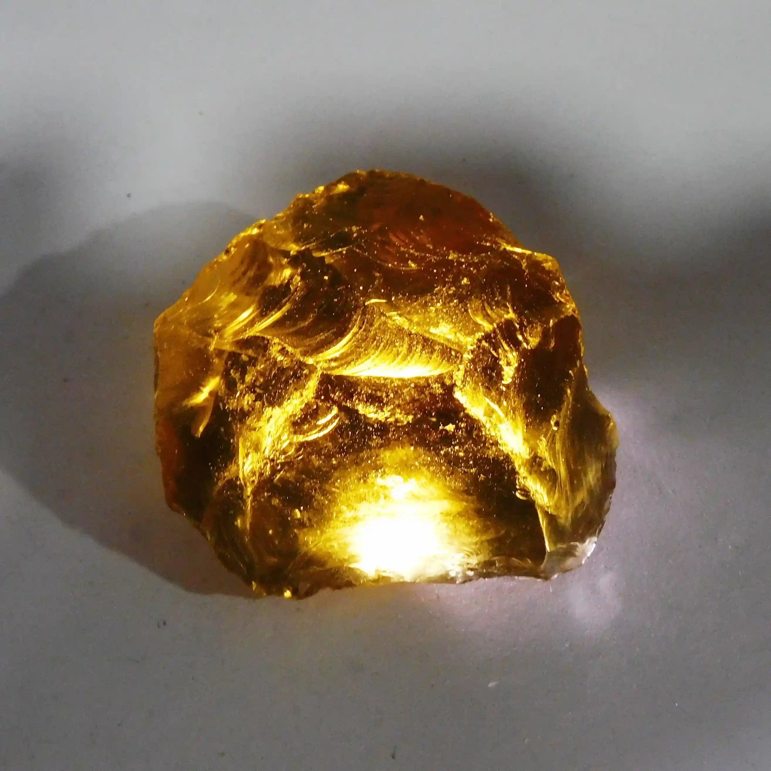 yellow topaz raw
