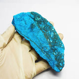 uncut raw natural blue turquoise gemstone loose piece